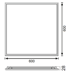 Backlight LED Panel (3000K) - 2