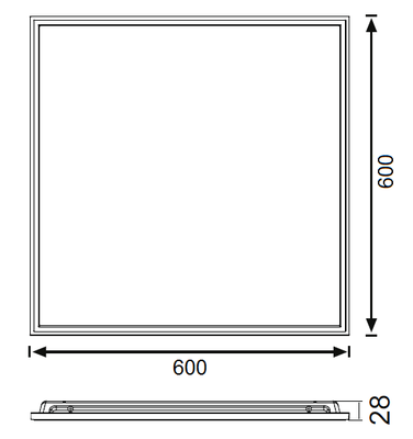 JK6061 Backlight LED Panel Clip-In (6500K) - 2
