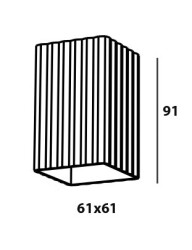 JC080 A Altın Kübik Tavan Armatürü - 2