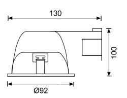 JD518 2,5 inch Camli Downlight - 2