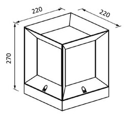 JG930 Garden Luminaire - 2