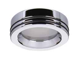 JH624 Camlı Alüminyum Krom Banyo Spot - JUPITER