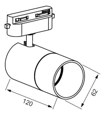 JR657 Monofaze Soketli Ray Spot - 2