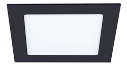 LD440 Siyah Slim Kare LED Panel 3W (3000K) - JK ECO SERIES