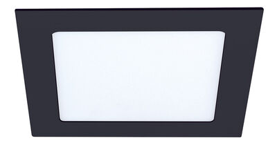 LD440 Siyah Slim Kare LED Panel 3W (3000K) - 1