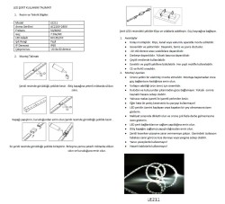 LE211 220 V İç/Dış Mekan Şerit LED (YEŞİL) - 2