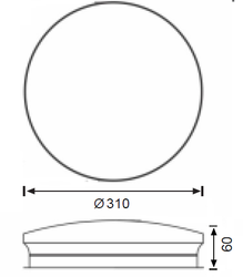 JK180 Led Tavan Armatürü (3000K) - 2