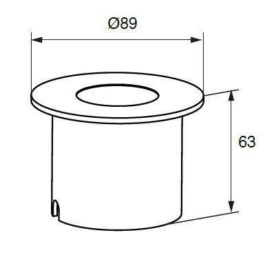 LG946 LED Gömme Bahçe Armatürü (3000K) - 2