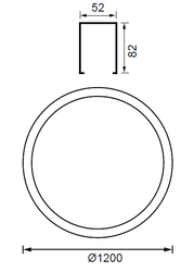 Lineer Led Armatür 65W 6500K - 2