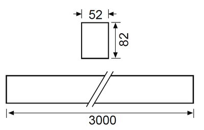 Lineer Led Armatür 90W 3000K - 2