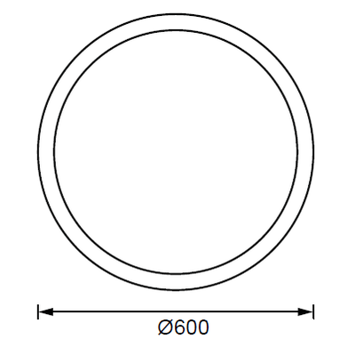 JL061 Lineer Led Davul Armatür (4000K) - 2