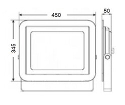 LP300 B 300W Led Projektör 6500K - 2