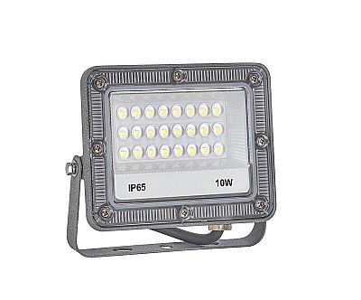 LP501 B 10W Lensli Metalik Gri Led Projektör 6500K - 1