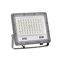 LP503 S 50W Lensli Metalik Gri Led Projektör 3000K - JUPITER