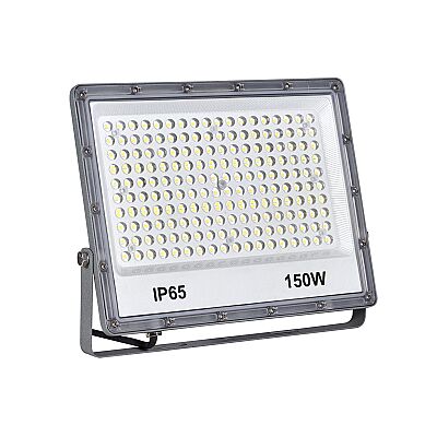 LP505 B 150W Lensli Metalik Gri Led Projektör 6500K - 1