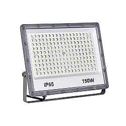 LP505 S 150W Lensli Metalik Gri Led Projektör 3000K - JUPITER