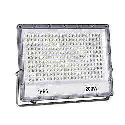 LP506 B 200W Lensli Metalik Gri Led Projektör 6500K - JUPITER