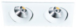 LS442 2'li Hareketli LED Spot (3000K) - JUPITER PREMIUM