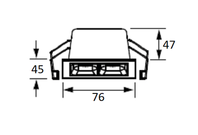 LS484 S 2'li LED Spot (3000K) - 2