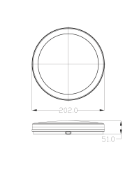 LW301 Bahçe Tavan Armatürü - 2