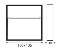 LW443 LED Bahçe Aplik (3000K) - 2