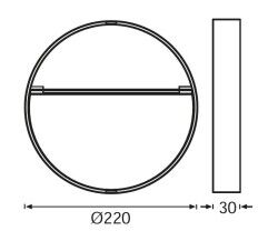 LW454 LED Bahçe Aplik (3000K) - 2