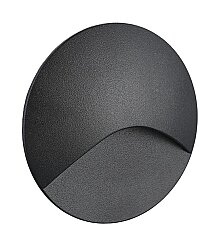 LW774 S 2w Entegre Led Siyah Duvar Armatürü 3000K - JUPITER