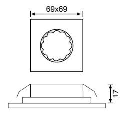 LW983 Sabit LED Spot (3000K) - 2