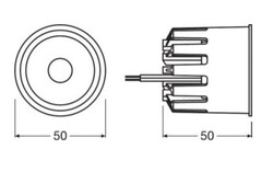 51564 CN50 MR16 1400 COIN LED MODUL (3000K) - 3